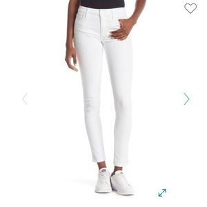 Joes Jeans White Mid-Rise Skinny Jeans Size 28